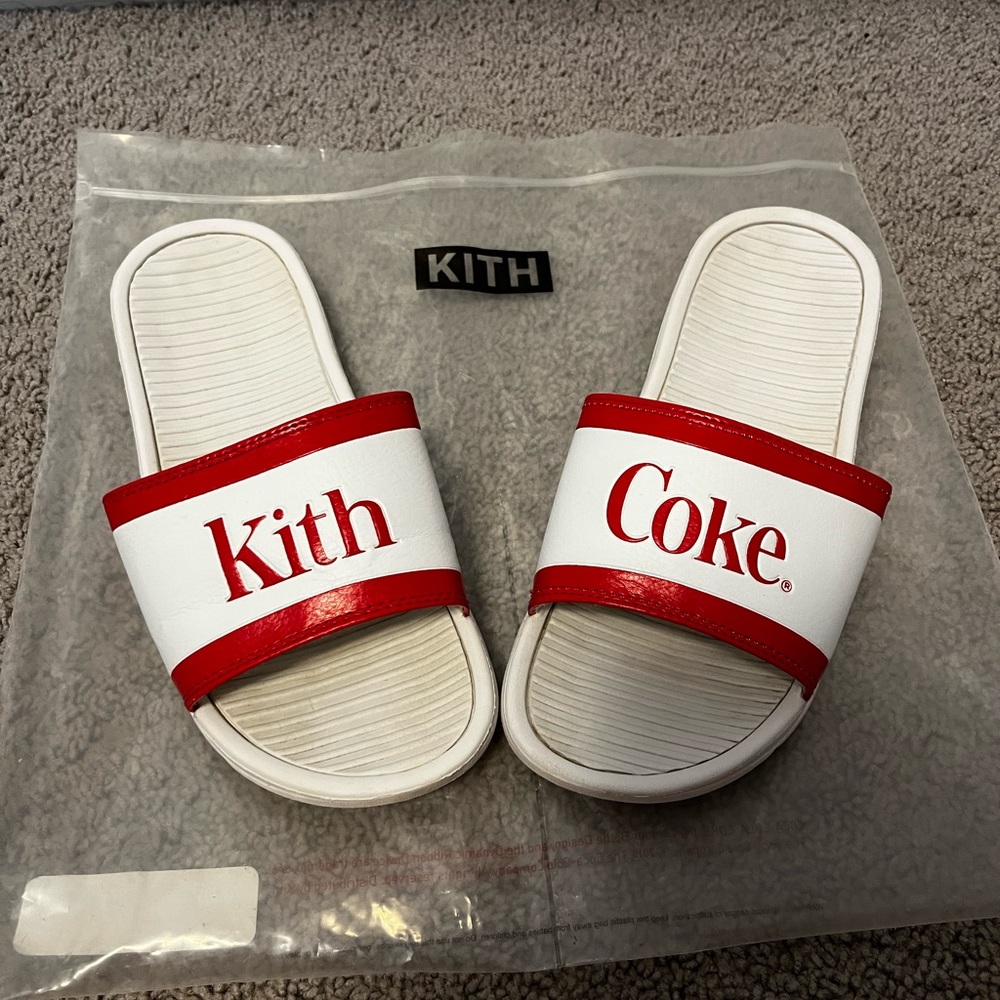 Kith X Coca-Cola Coke Slides